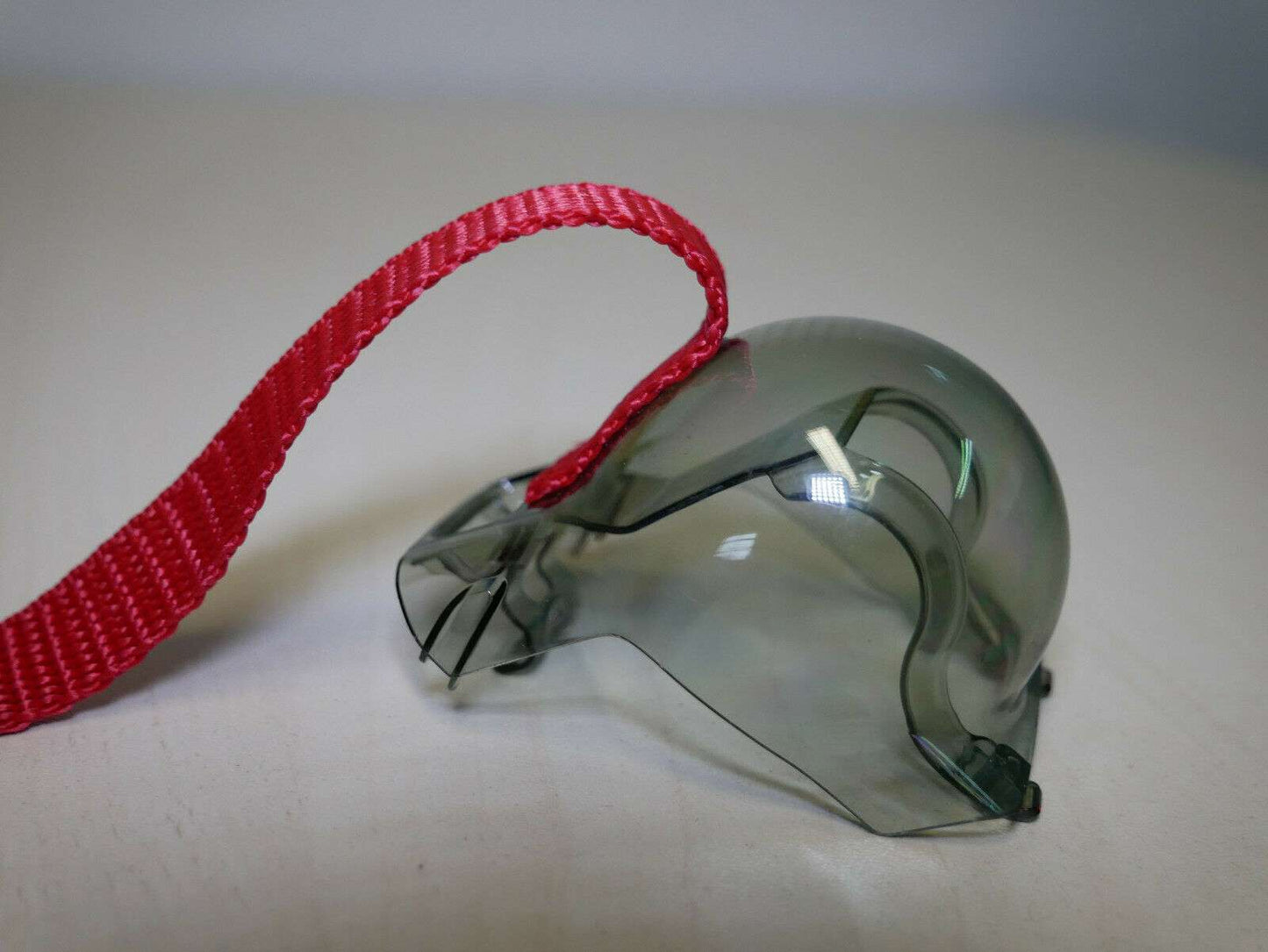 Reminder an Gimbalschutz angeklebt.