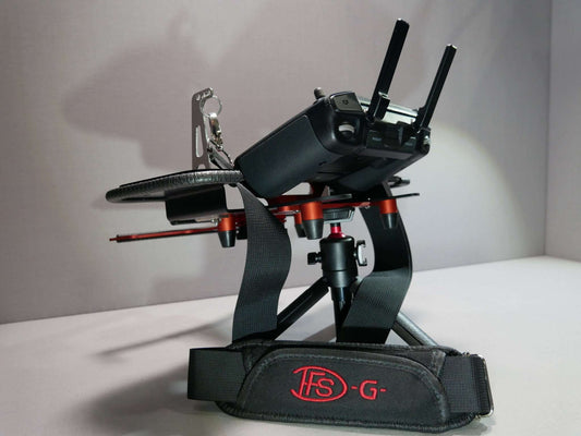 DJI RC-Pro Controller mit DFS-G- Senderpult, Halter für Halsgurt, Senderpult, Stativhalter & Stativ