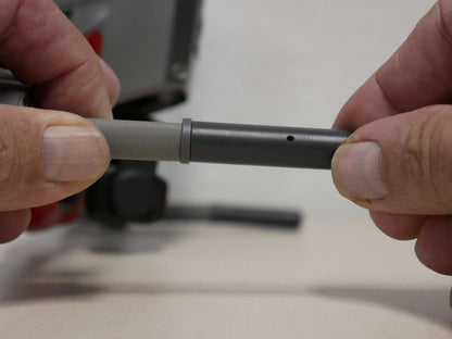 Passung Adapter des Landesgestell Systems mit Landefuß nach Montage