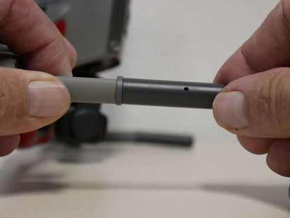 Passung Adapter des Landesgestell Systems mit Landefuß nach Montage