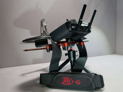 DJI RC-Pro Controller mit DFS-G- Senderpult, Halter für Halsgurt, Senderpult, Stativhalter & Stativ