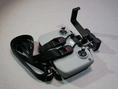 Tablethalter schwarz für DJI RC N1 / RC N2 Controller fertig montiert zur Aufnahme des 10“  Tablets