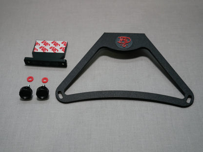 Lieferumfang: 1x POV-Extender & Halter, 2x Rändelschrauben, 2x Unterlegscheiben, 1x Reinigungstuch